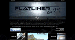 Desktop Screenshot of flatlinerrodshop.com